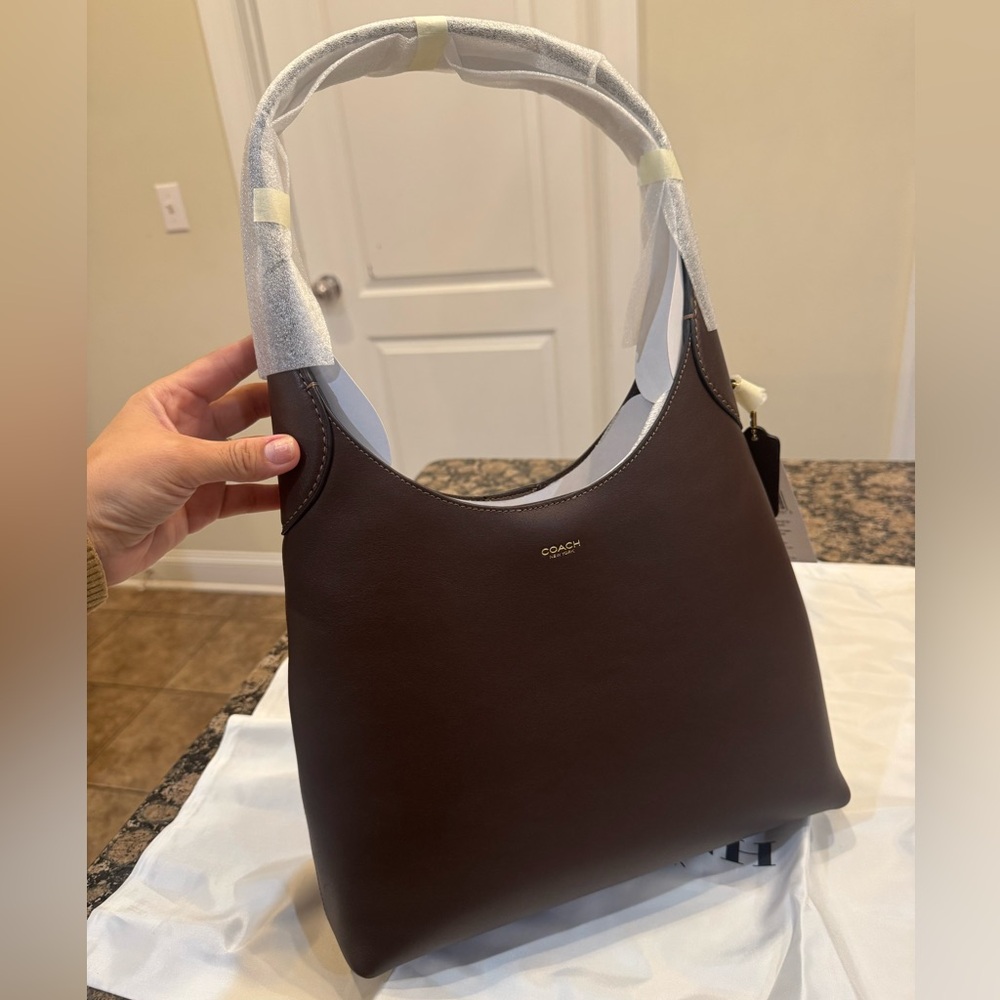 Coach Brooklyn shoulder Bag 28, Maple